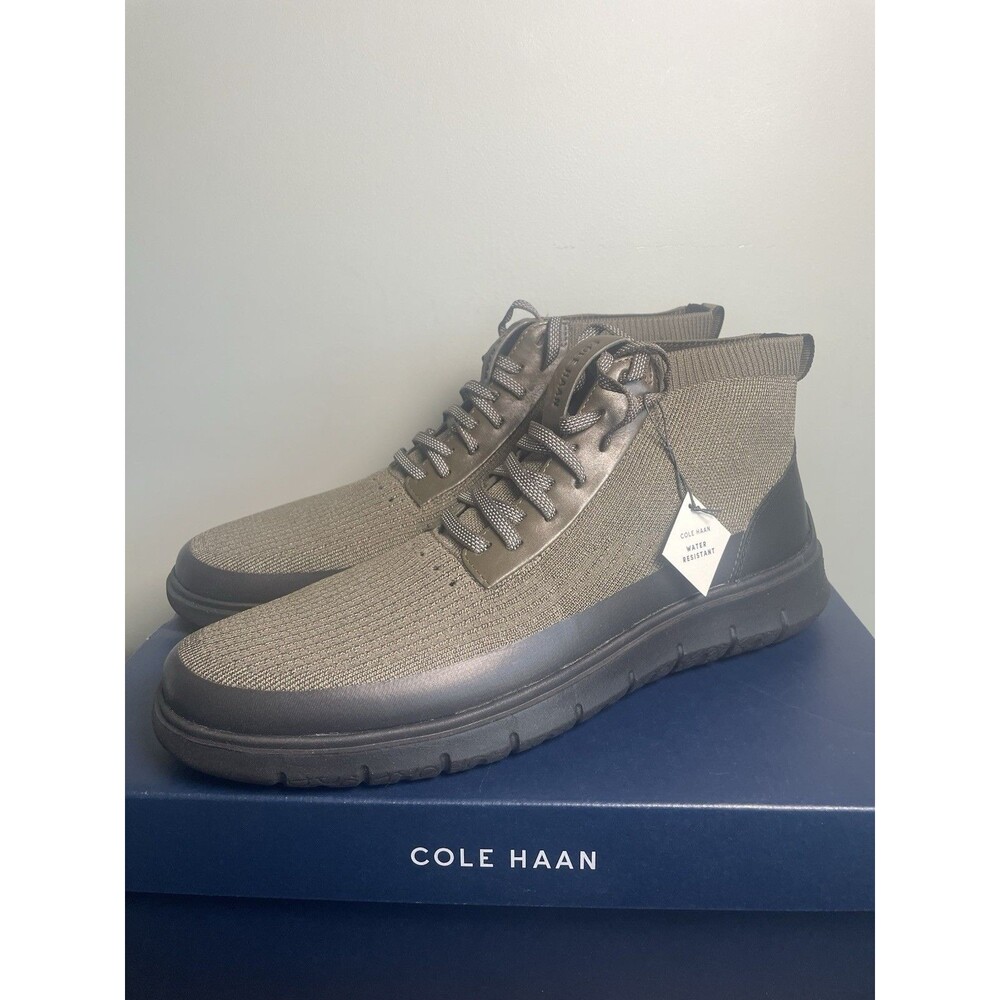 Cole Haan Zerogrand GEN Z Stel Hightop WR Deep Olive/Black Men’s Size 11M NWT